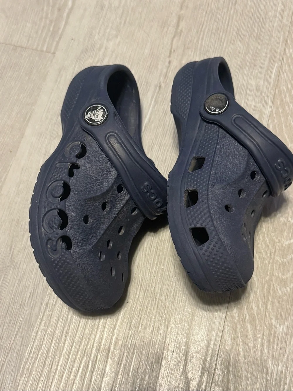 CROCS Kids Classic Clog in Navy